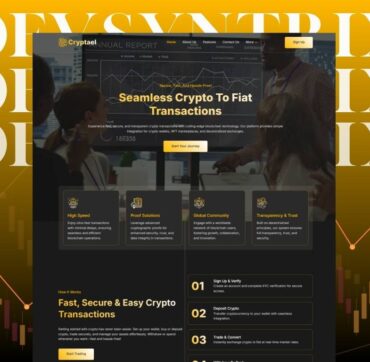 Cryptael – Next-Gen Crypto Trading Platform