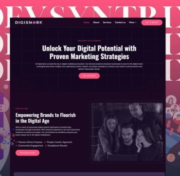 Digismark - Digital Marketing Agency Website