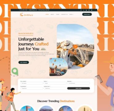 Driftpack – Travel & Tour Website 🌍✈️