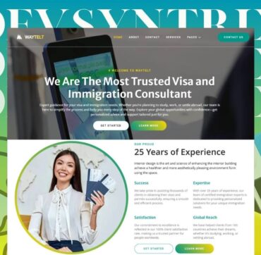 Waytelt - Visa & Immigration Consultant Website
