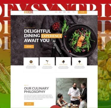 KitchCrave – Modern Restaurant Website